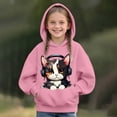 thumbnail image 5 of Mercatoo Hoodies for Boys Girls Cat Printed Long Sleeve Hooded Sweatshirts Kids Long Sleeve Pullover Tops with Pocket, 5 of 6