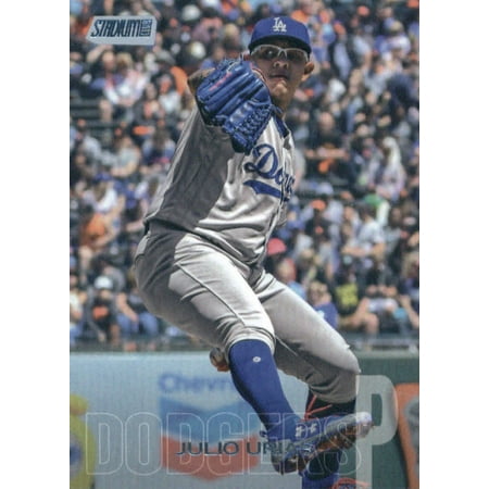 2018 Topps Stadium Club #231 Julio Urias Los Angeles Dodgers Baseball Card -