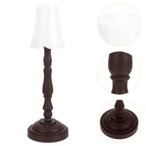 NICEXMAS Miniature Mini Floor Lamp White Plastic 1Pcs