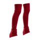 thumbnail image 3 of Calcetines sin pie para cubrir las botas de patinaje artístico. Calcetines para patinar sobre hielo. Calentadores de piernas para espectáculos y práct Rojo, 3 of 8