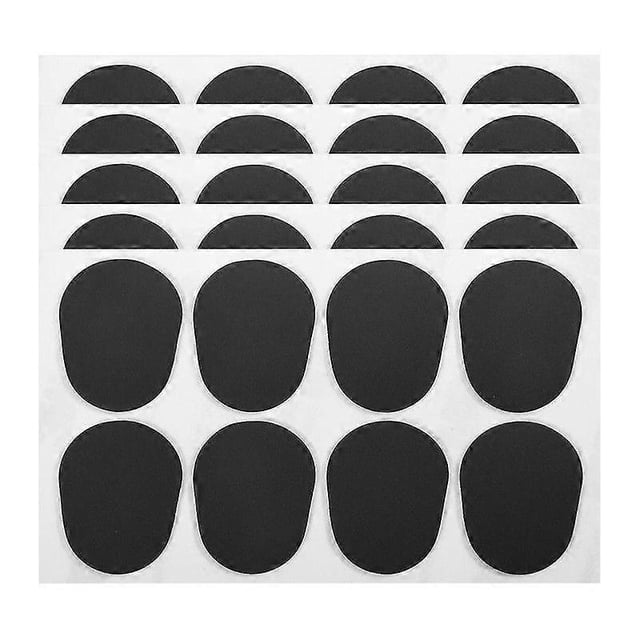 40 almohadillas para boquilla de saxofón, parches de 0,8 mm para boquillas de clarinete tenor/alto y saxofón.