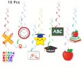 thumbnail image 2 of 10pcs Cartoon Back To School Party Decor Set - No Power Needed, Paper Material, Perfect For Classroom & First Day Of School Celebrations, 2 of 5