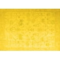 thumbnail image 1 of Ahgly Company Indoor Rectangle Oriental Yellow Traditional Area Rugs, 5' x 7', 1 of 4
