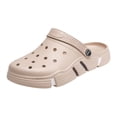 thumbnail image 5 of Rokment Womens Mens Garden Clogs Shoes With Back Straps Unisex Gardening Slip on Work Nuring Sandals Beach Outdoor Water Slippers Comfortable Casual Khaki Size 10, 5 of 5