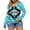 Khaki, variant on Women's Casual Printed Long Sleeve T-Shirt, Retro Western Blouse Fashion Top, Soft Round Neck Tee, Loose Fit Casual Wear for Daily Life, Spring Outfits, Vacation and Party