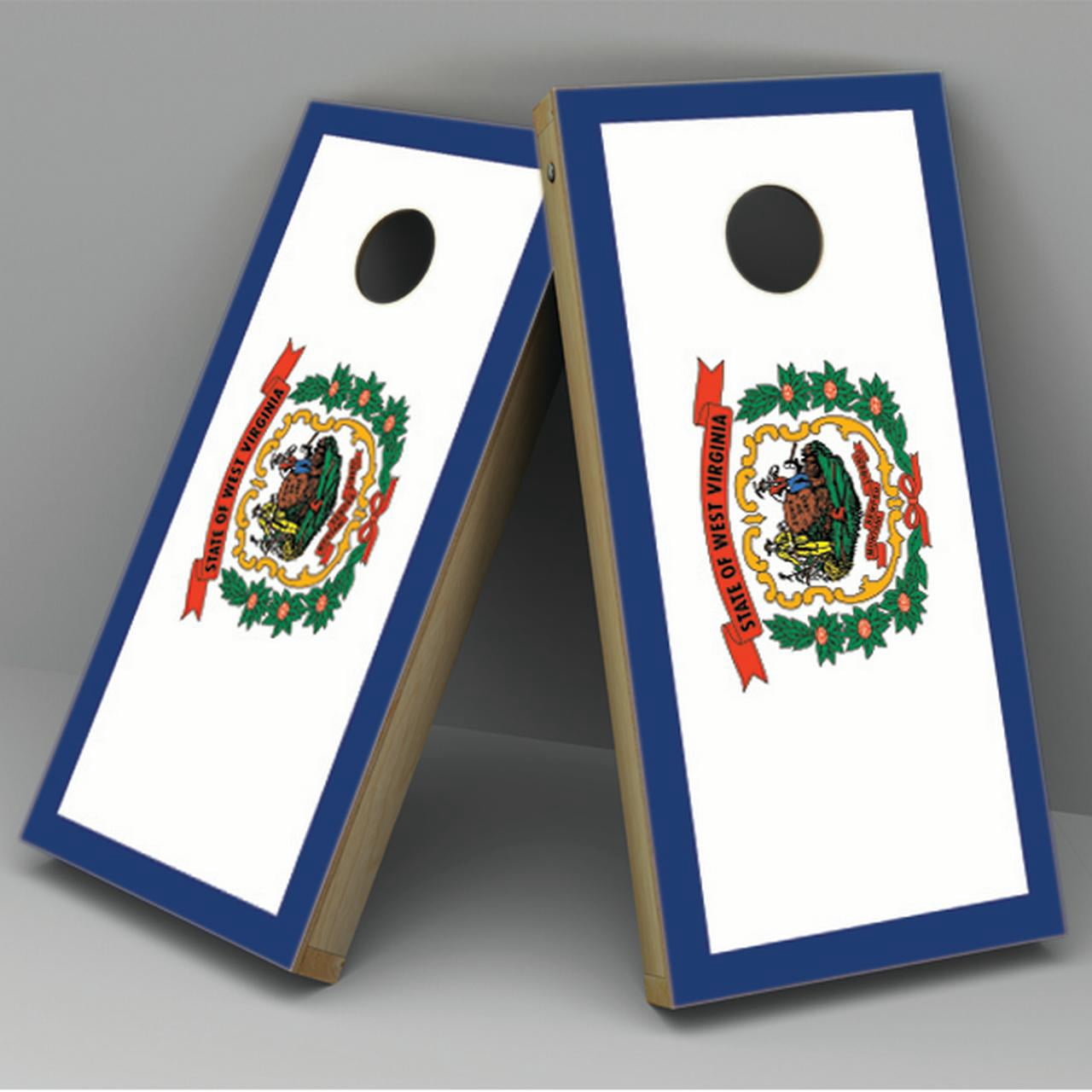 JS Artworks Bowling Man Cornhole Board Vinyl Decal Wrap - Funny Design