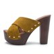 thumbnail image 4 of Sandalias de mujer Suede Super High Chunky Heel Sexy Summer Beach Casual Zapatos sólidos Wmkox8yii ytu1642, 4 of 8