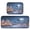 christmas Night Scene, variant on 2-Piece Kitchen Rugs Set Non-Slip Mats Carpet Floor for Kitchen, Bathroom (19.7"x27.6" & 19.7"x47.2") Christmas Deer and Snowmen