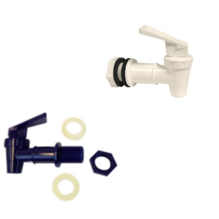 Tomlinson Replacement Cooler Faucet Combo Pack White Blue