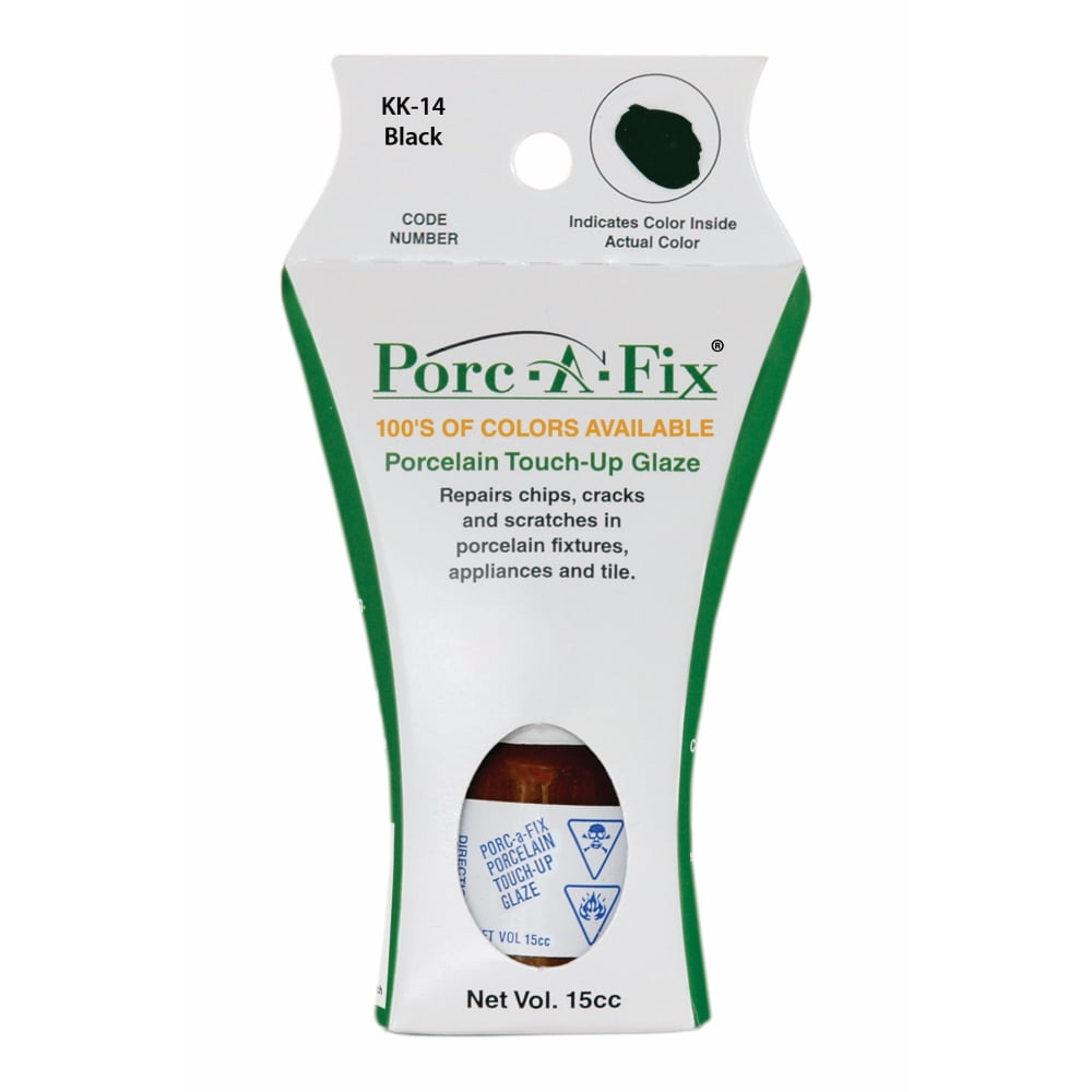 PorcaFix Touch Up Repair Glaze Kohler Black KK14