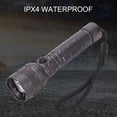 thumbnail image 3 of LED Flashlight, Aluminum Alloy 5 Gears Comfortable Grip Outdoor Flashlight  For Mountaineering, 3 of 8