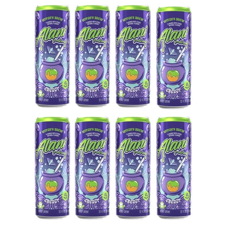 Alani Nu Sugar-Free Energy Drink, Witch's Brew 12 fl oz, 8 Pack