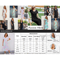 thumbnail image 6 of Oudiya Women Long Nightgown Short Sleeve House Dress Pleated Full Length Moo Moos Loungwear S-4XL, 6 of 6