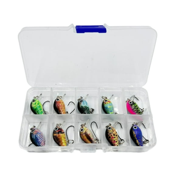 Necvior 2.8cm Fishing Lures Fishing Hard Baits Topwater Lures Trout Bass Fishing Lures