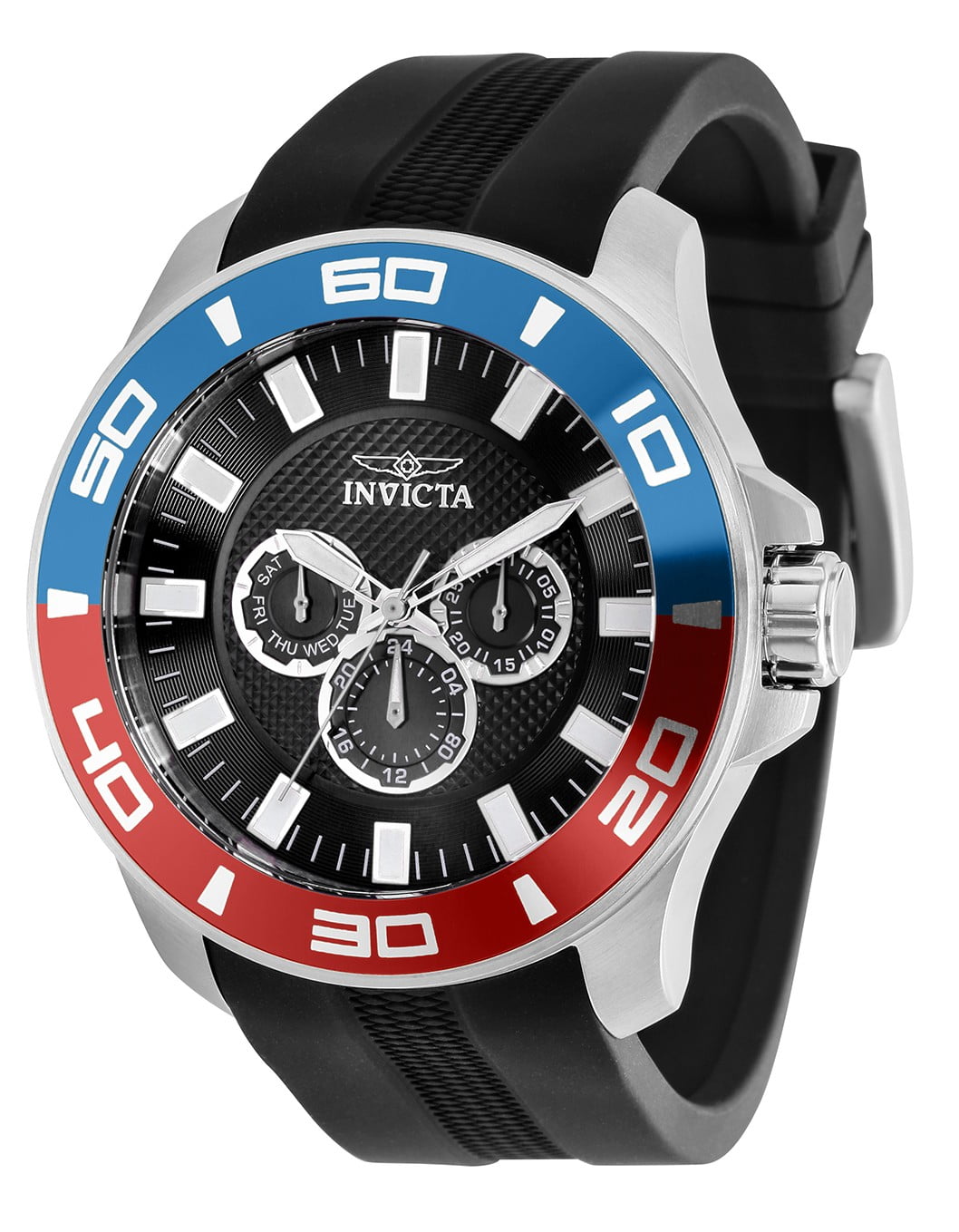 Invicta Pro Diver Men 50mm Stainless Steel Black dial Chronograph Quartz Watch