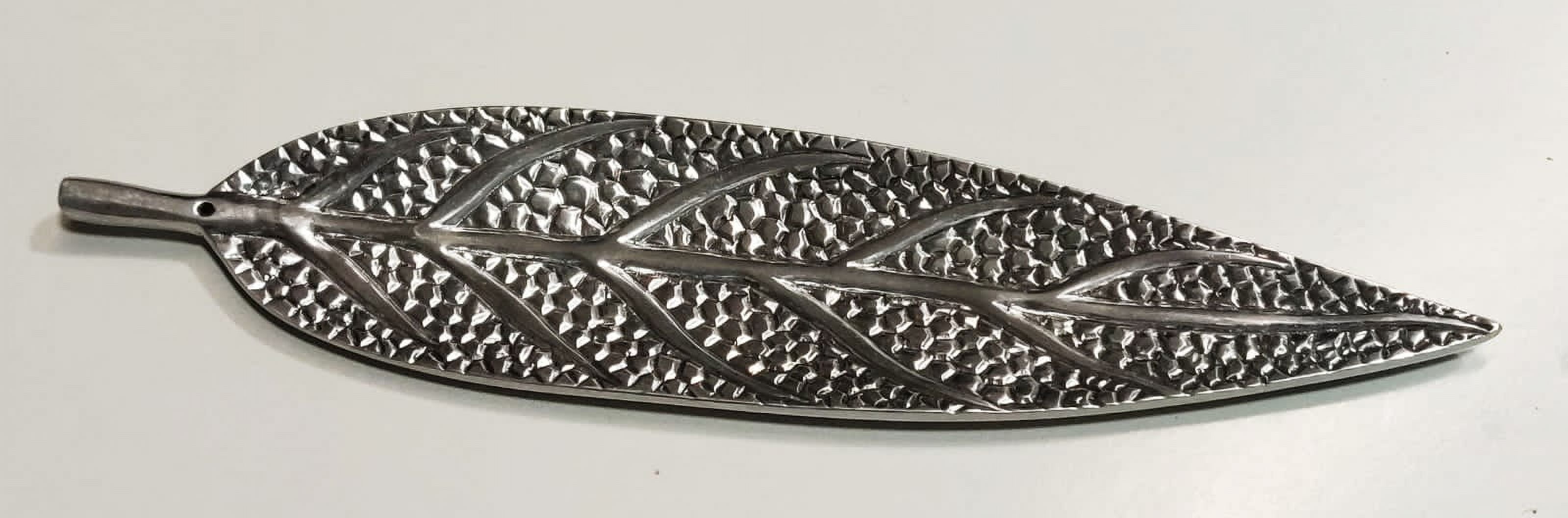 Better Homes & Gardens Metal Incense Leaves Ash Catcher, Silver