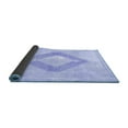 thumbnail image 2 of Ahgly Company Indoor Round Persian Blue Traditional Area Rugs, 3' Round, 2 of 4