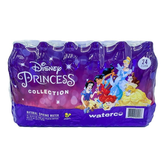 Disney Water Disney Princess Collection, Bottled Water, 24 x 500 ml