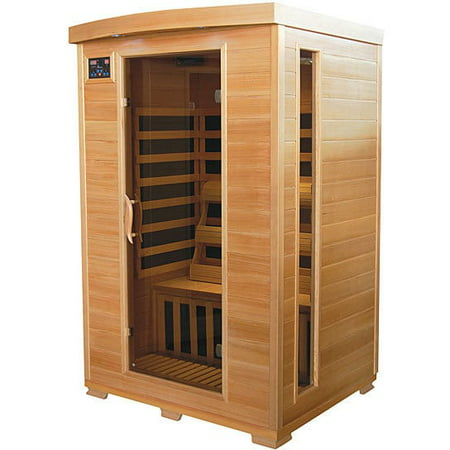 Esse trading Inc Mountain Ridge 2-person Hemlock Carbon Heater Infrared Sauna