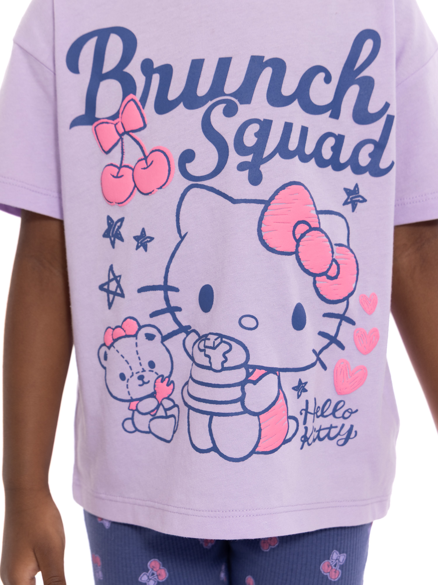 Hello Kitty Toddler Girls Graphic Tee and Bike Shorts Set photo 4