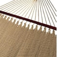 thumbnail image 2 of Caribbean Hammocks Hamac Double en Polyester Filé, 48 Pouces L, Beige, 2 of 4
