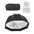 thumbnail image 3 of Caja de luz plegable de octógono de 8 polos de 55cm con bolsa de transporte de tela suave Montaje de Bowens para lámpara de flash estroboscópico de Studio TRIOPO Difusor de flash, 3 of 3