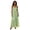 A-Green429, variant on Tiered Summer Dress for Women Spaghetti-Strap Fringed Ruffled Bohemian Vacation Maxi Dresses