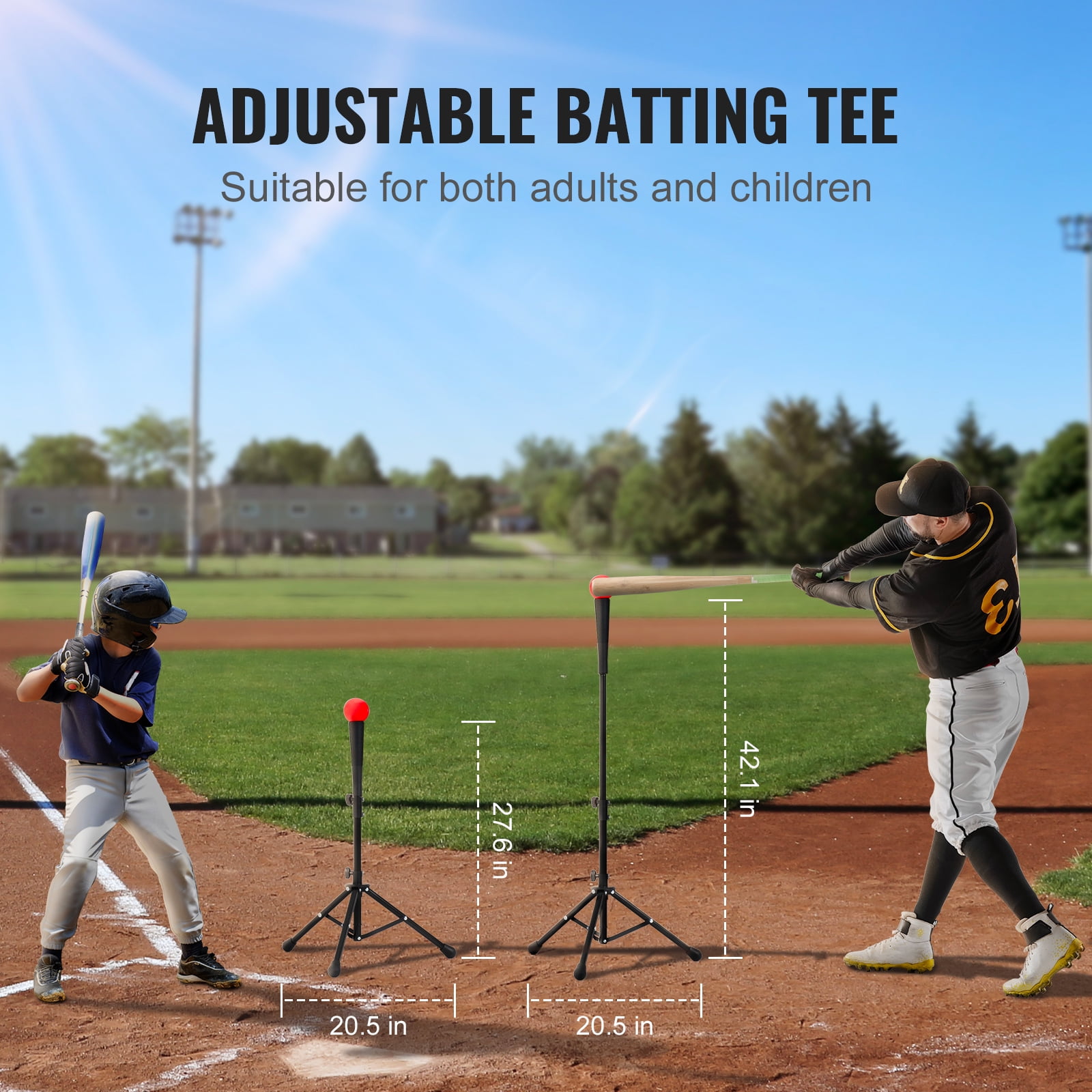 Filet D'entraînement Baseball/softball 7x7 Pieds – Portable En Nylon Rouge Et Noir – Idéal Frappe