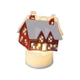 thumbnail image 2 of Fiudx Decoraciones navideñas para interiores Velas electrónicas, árboles de Navidad, Papá Noel, muñecos de nieve, velas creativas, luces de noche pequeñas, adornos decorativos, 2 of 6