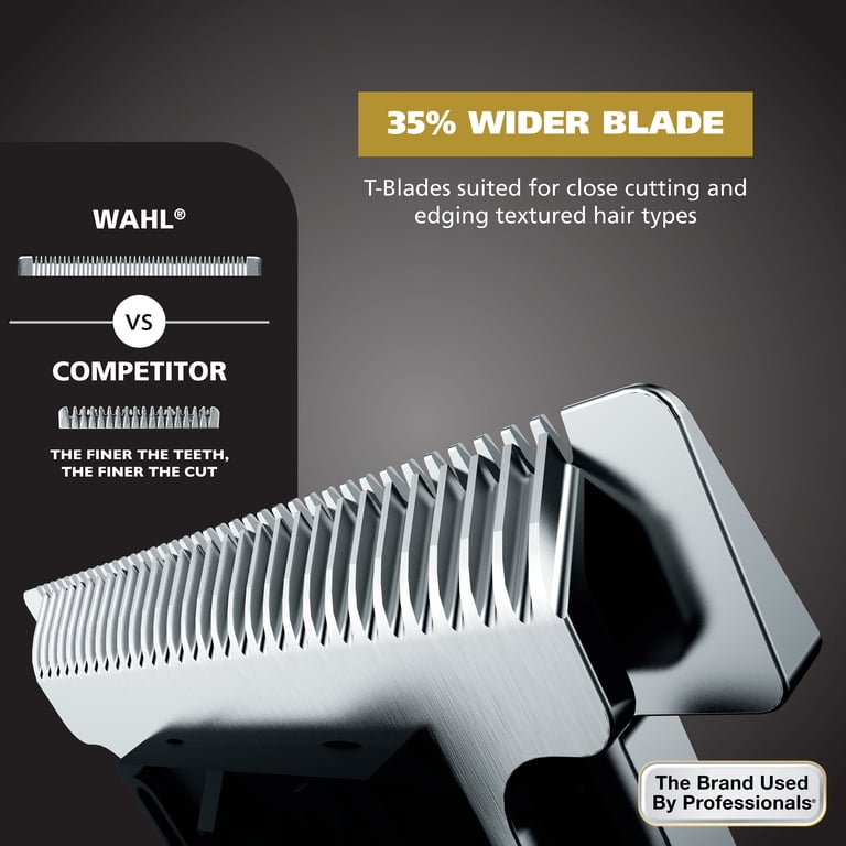 Wahl T-Pro Plus USB Rechargeable Beard Trimmer, Gold photo 4