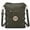 Army Green, variant on Women's Lightweight Functional Crossbody Bag Multi Pockets Shoulder Bag with Stylish Triple Compartments