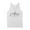 White, variant on Skyline Miami Florida Tank Top Unisex Large White
