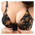 thumbnail image 1 of Kcodviy Ensemble de Soutien-Gorge Rehausseur à Imprimé Floral pour Femmes, Soutien-Gorge Bandeau, Soutien-Gorge de Sport Sans Armature, Soutien-Gorge de Compression Respirant pour Femmes, 1 of 5