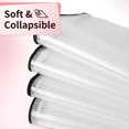 A4 Mesh File 12 Pack A4 Black Mesh Zipper Bags, Document File Storage Organizer ...