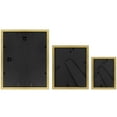 thumbnail image 5 of Golden State Art Gallery Wall Frames 11x14, 8x10, 5x7 Matted Photo Frames, Gold, Set of 7, 5 of 8