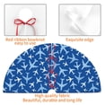thumbnail image 4 of Lsque Airplanes in the Sky Print Christmas Tree Skirt, Tree Skirt with Ties or Velcro, Perfect for Holiday Decorations, Halloween, and New Year-36", 4 of 7