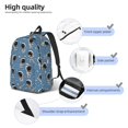 thumbnail image 3 of Rocae Astronaut for Durable Canvas Backpack Leisure Large Bag Travel Rucksack Multi-function Backpack Medium, 3 of 8