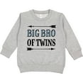 thumbnail image 2 of Inktastic Big Bro of Twins Brother Toddler Sweatshirt, 2 of 4