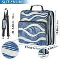 thumbnail image 3 of Iauyy Water-Repellent 3 Ring Binder Organizer with Zipper Binder Bag,Wave, 3 of 8