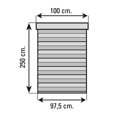 thumbnail image 4 of Persiana Stor Planet 100x250 cm Duolux  Enrollable Chocolate, 4 of 4