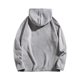 thumbnail image 4 of pstuiky Camisas para hombre de manga larga, Sudadera con capucha de polar cálido de manga larga de color liso para hombre Tops de hombre xl, 4 of 7