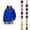 Blue, variant on Essentials Hoodies for Women 2025 Waffle Knit Long Sleeve Plain Hoodie with Pockets Hooded Sweatshirt Women Pullover