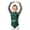 Green, variant on Kids Girls Shiny Rhinestones Mesh Long Sleeve Gymnastic Leotard Ballet Dance Bodysuit Suit Red 6