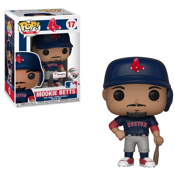 Funko POP! Baseball Boston Red Sox Mookie Betts #17 [Navy Jersey] Exclusive