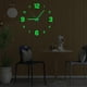 thumbnail image 5 of Luminous Wall Clock Stickers, DIY Glowing Frameless Hanging Watches, DIY Sticker Wall Clocks For Kitchen, Bathroom, Home Decoration, Digital Luminous, Glowing Sticker Clock, DIY Hanging Wall, 5 of 7