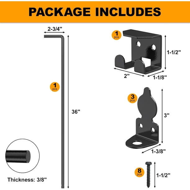 24 Cane Bolt Drop Rod For Gate, Heavy Duty Gate Nigeria