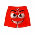 thumbnail image 3 of ATOGUTA Boy's Swimming Shorts Quick Dry Boys Swim Trunks Bathing Suit Kids Swimwear with Pockets Size 6-15, Red, 3 of 5