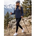 thumbnail image 3 of Zeagoo Fleece Jacket for Women Long Sleeve Lightweight Full Zip Up Coat with Pockets Fall Outwear, 3 of 6