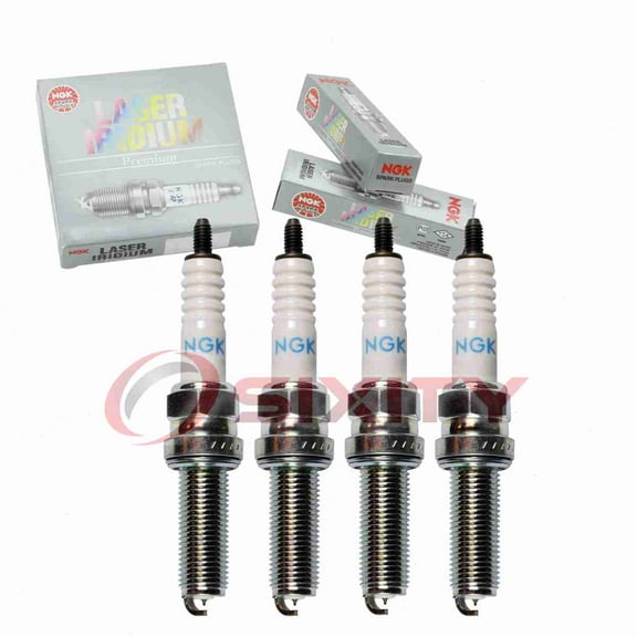 4 pc NGK 95399 Laser Iridium Spark Plugs for Ignition Wire Secondary