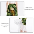 thumbnail image 2 of Saint Patrick's Day Stunning Chiffon Beach Dresses with Polyester Straps for Women in Beach Skirts, 2 of 6